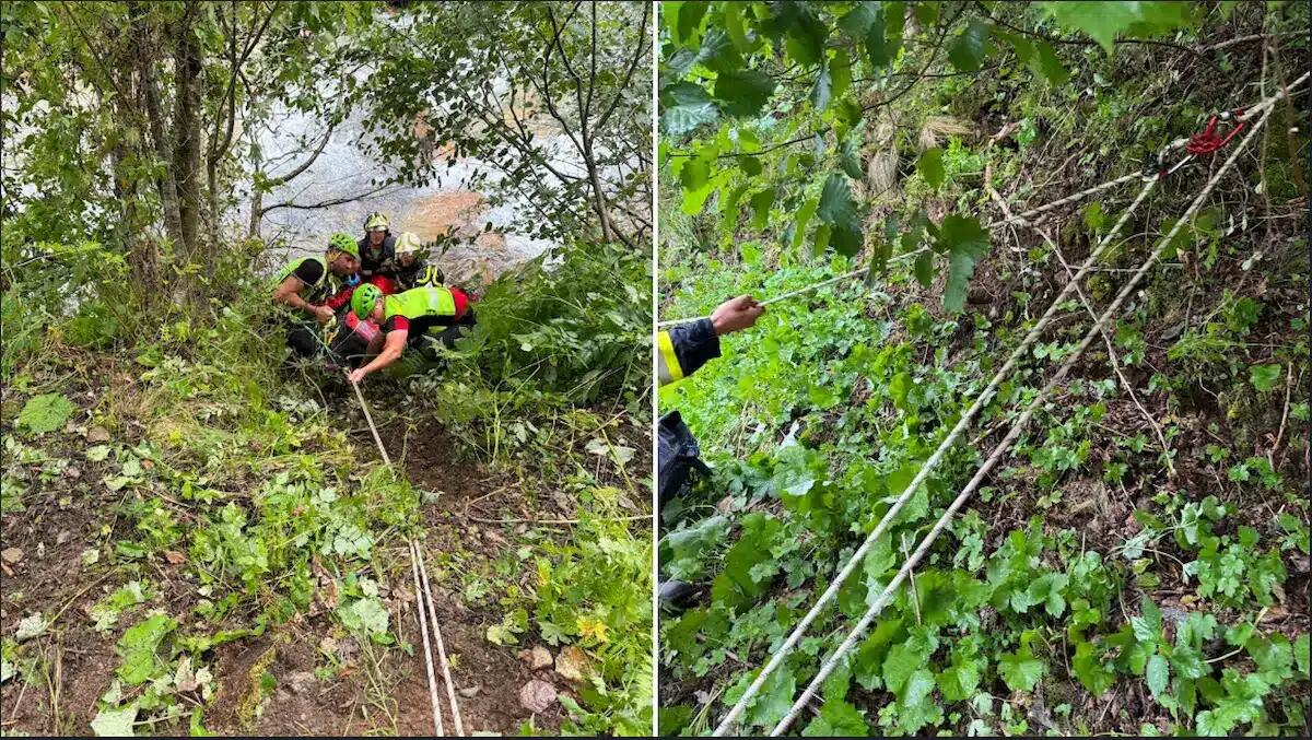 Cade in bici e finisce nel torrente: morto un uomo di 67 anni - 