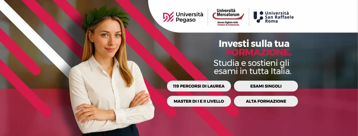 Corsi di laurea UniPegaso: risparmia e laureati online con il massimo supporto - 
