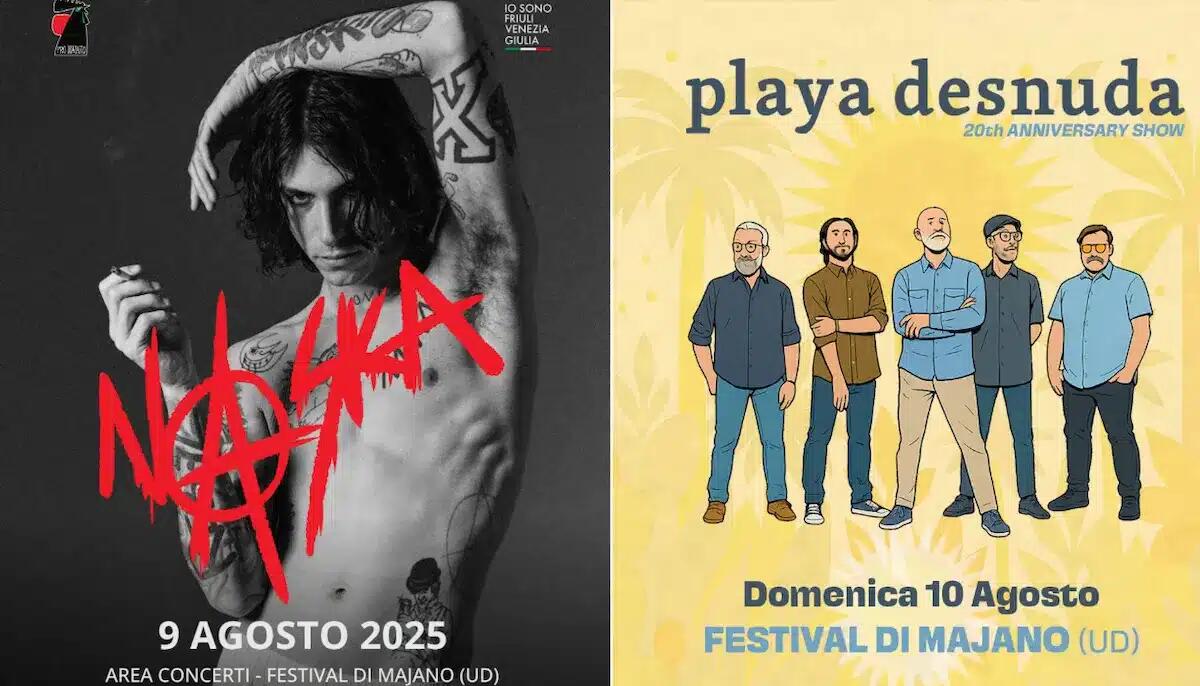 Weekend di fuoco al Festival di Majano: sabato Naska, domenica i Playa Desnuda - 