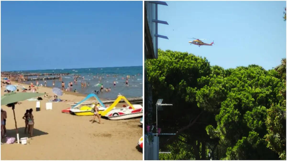Tragedia a Bibione: donna si accascia improvvisamente e muore in spiaggia - 