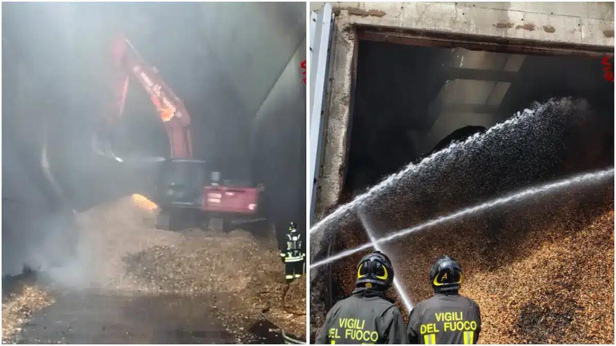 Incendio alla Fantoni di Osoppo: dopo 37 ore si è concluso l'intervento | FOTO - 