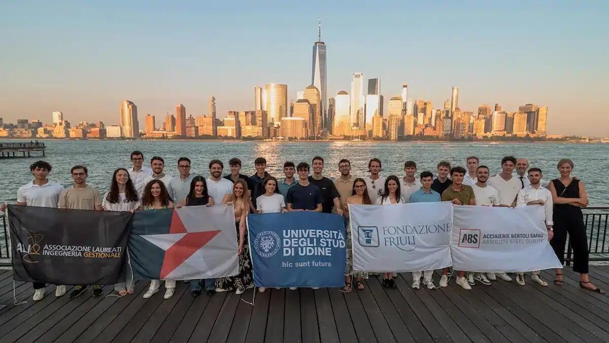Università di Udine a New York: 28 ingegneri gestionali alla scoperta della Federal Reserve -
