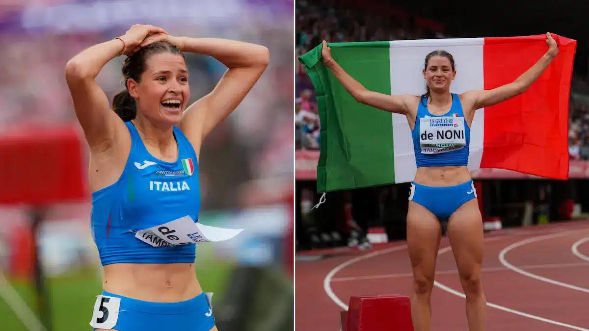 Lorenza De Noni bronzo negli 800 agli Europei Under 20 di Tampere in Finlandia - 