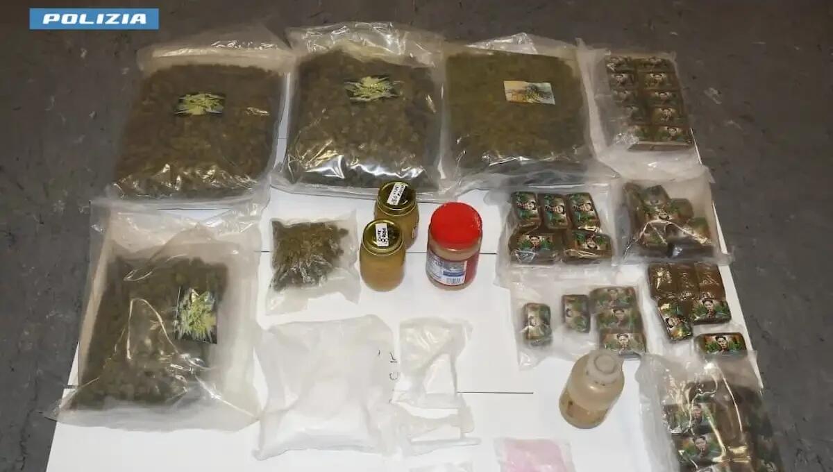Operazione antidroga a Lignano, la Polizia sequestra un ingente quantitativo di stupefacenti: due arresti -