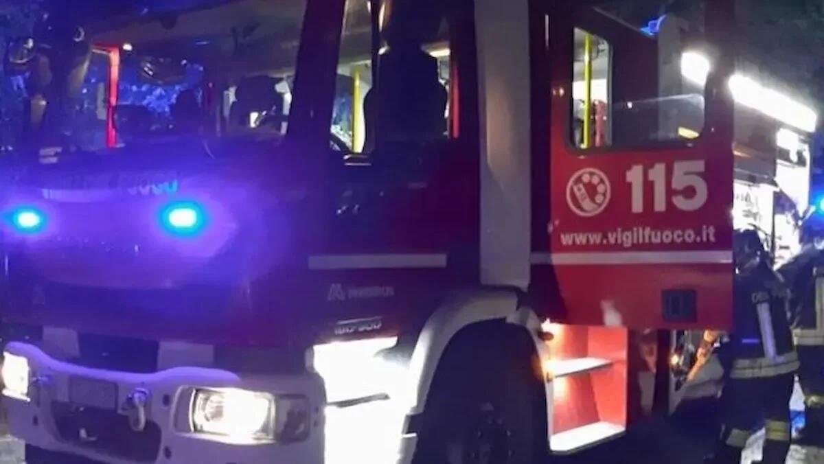 Fiamme nella notte a Lomaso, va a fuoco la stalla di Agrilife 2.0: paura per gli animali all'interno - 