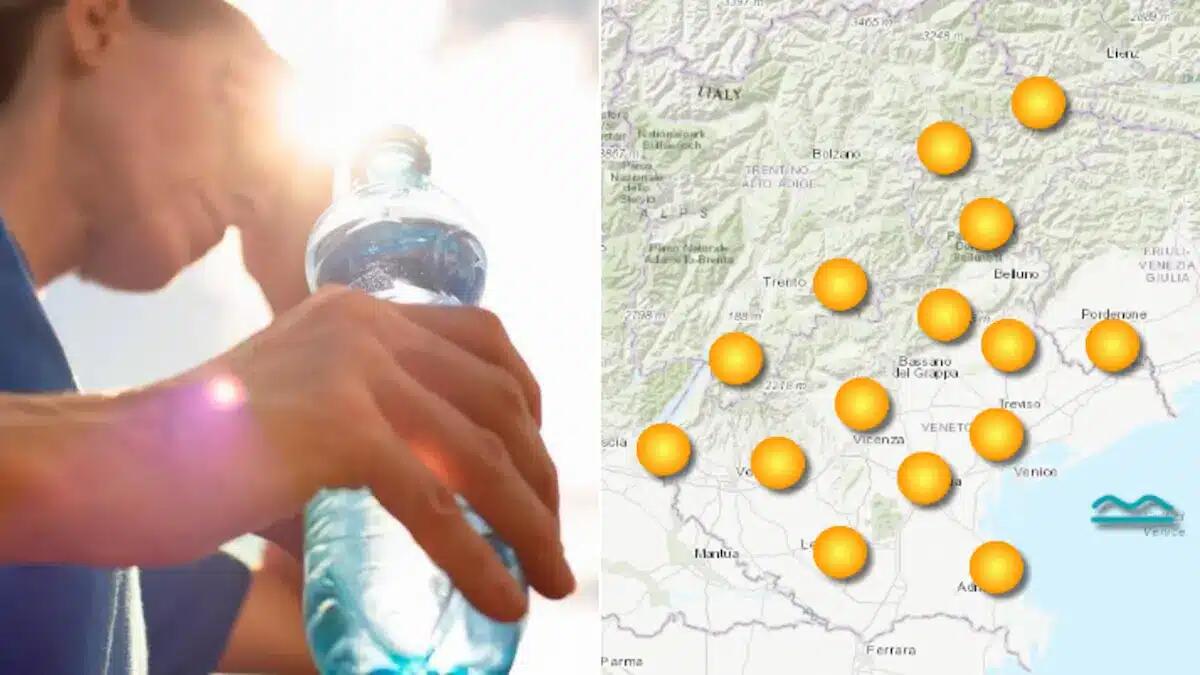 Tanto caldo e afa, scatta l’allarme in Veneto: «allerta fino a Ferragosto» -
