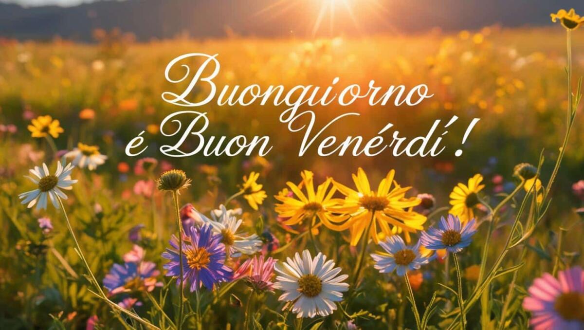 Buongiorno Venerdì 22 Agosto 2025: frasi e immagini di Buona Giornata -