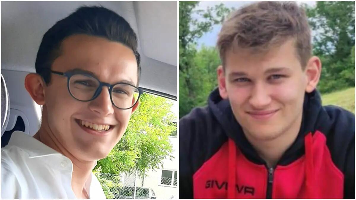Maniago, due bare vicine con sopra le maglie da calcio: l'addio a Fabio e Danilo, morti a 18 e 19 anni - 