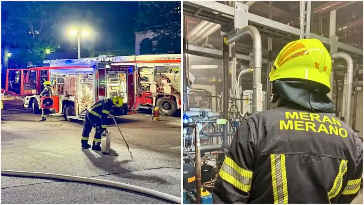 Paura a Merano, fumo nei sotterranei dell’ospedale: guasto a una tubazione, maxi intervento dei pompieri - 