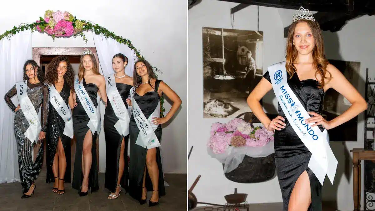 Aurora Greco vince Miss Mondo Carnia 2025 e vola a Gallipoli -