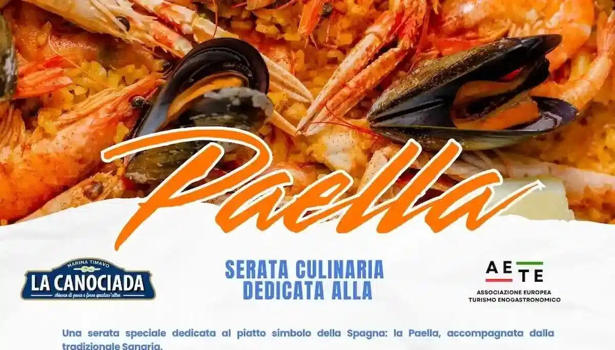 Serata speciale al Villaggio del Pescatore: paella e sangria col campione del mondo Luca Zanette - 