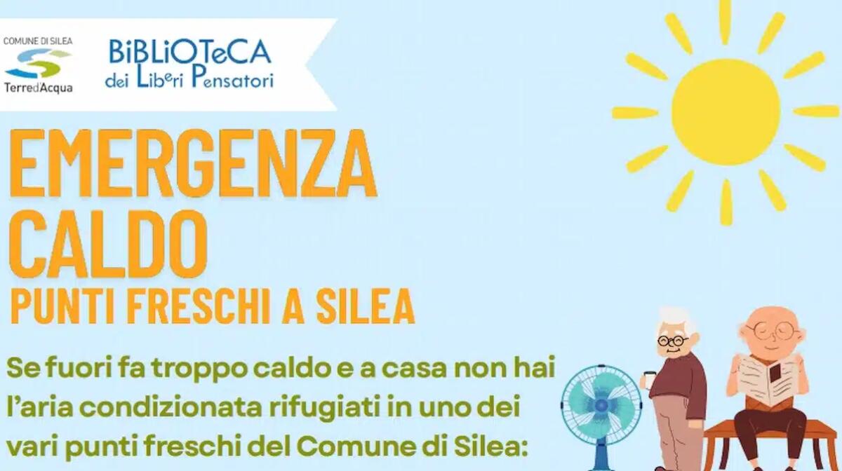 Silea inaugura i "Punti Freschi": quattro spazi climatizzati per affrontare il caldo -