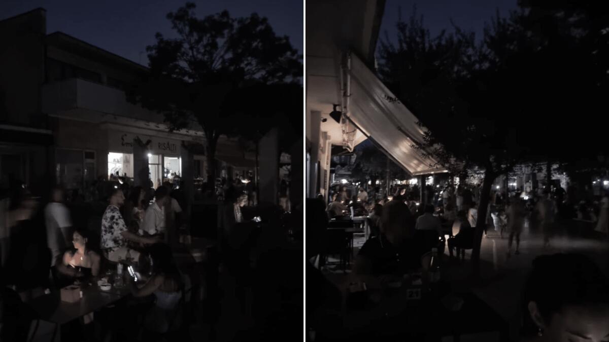 Lignano al buio la sera di Ferragosto: blackout in serie sorprendono turisti e locali -