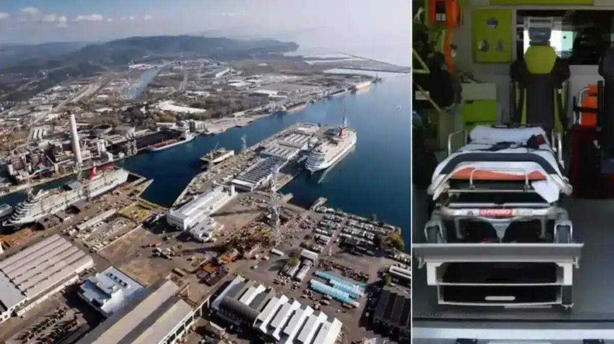 Fincantieri, operaio 48enne precipita in cantiere navale: è ricoverato a Cattinara -