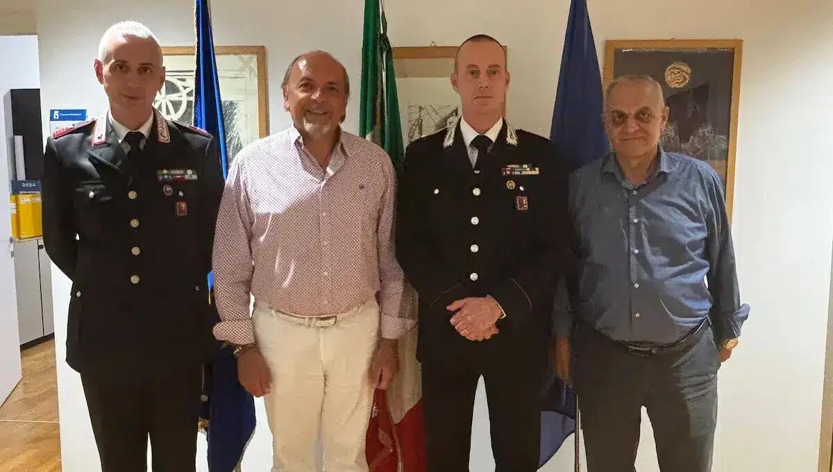 Monfalcone saluta e ringrazia il comandante dei Carabinieri Davide Franco - 