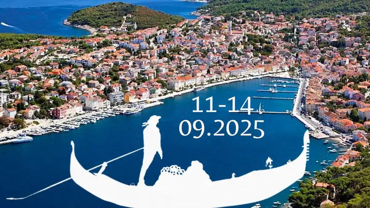 Una gondola a Lussino per la prima volta: tradizioni veneziane al Festival Losinava - 