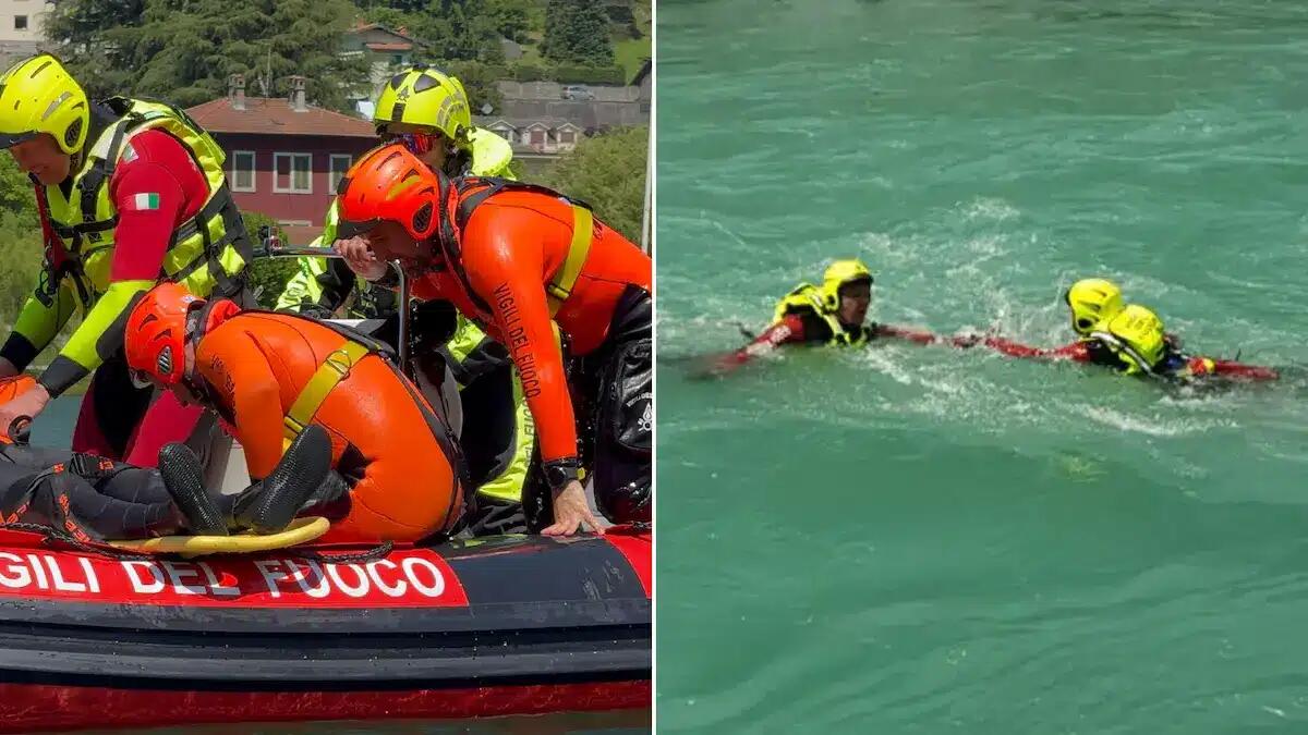 Canoa si ribalta, 60enne trascinato dalla corrente muore annegato -