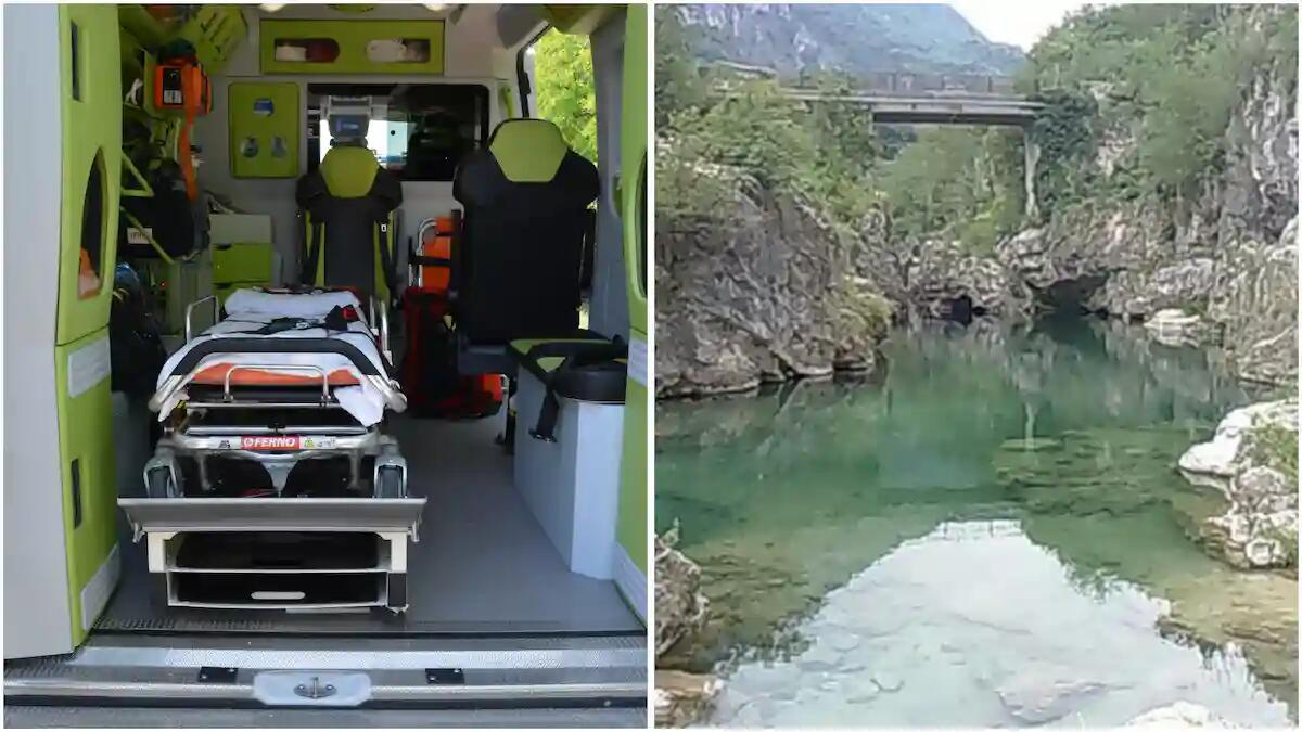 Una giovane si tuffa dal ponte sull’Astico, prende una spanciata: forti dolori a schiena e gambe -