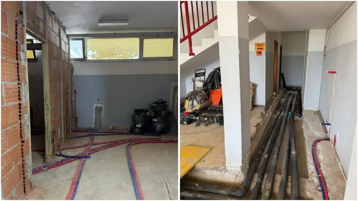 Albignasego, il Palasport di via Torino si rinnova: più sicurezza, comfort e accessibilità. Le immagini. - 
