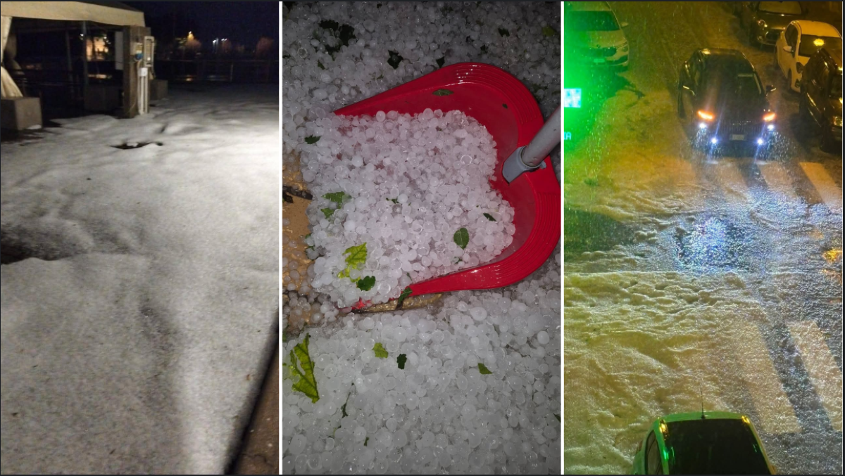 Grandine, nubrifragi e allagamenti in Friuli Venezia Giulia: oltre 100 richieste di soccorso | FOTO - 
