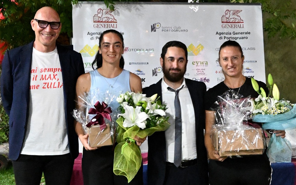 Tc Portogruaro, Hidalgo e Di Sarra trionfano nel 50° Open del 70° anniversario - 