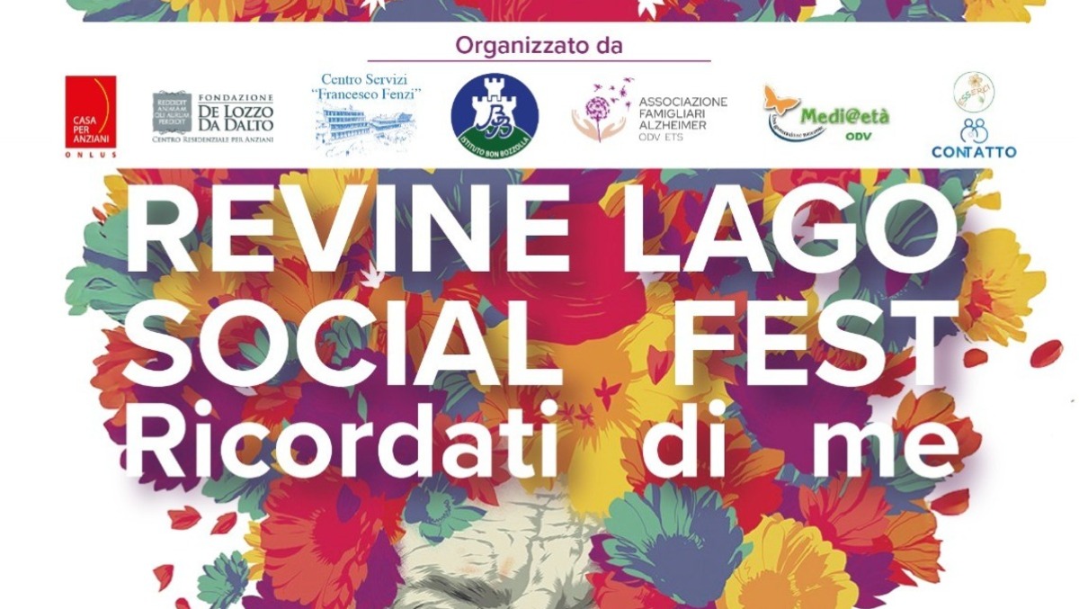 Revine Lago Social Fest 2025, comunità in festa per la Giornata Mondiale Alzheimer - 