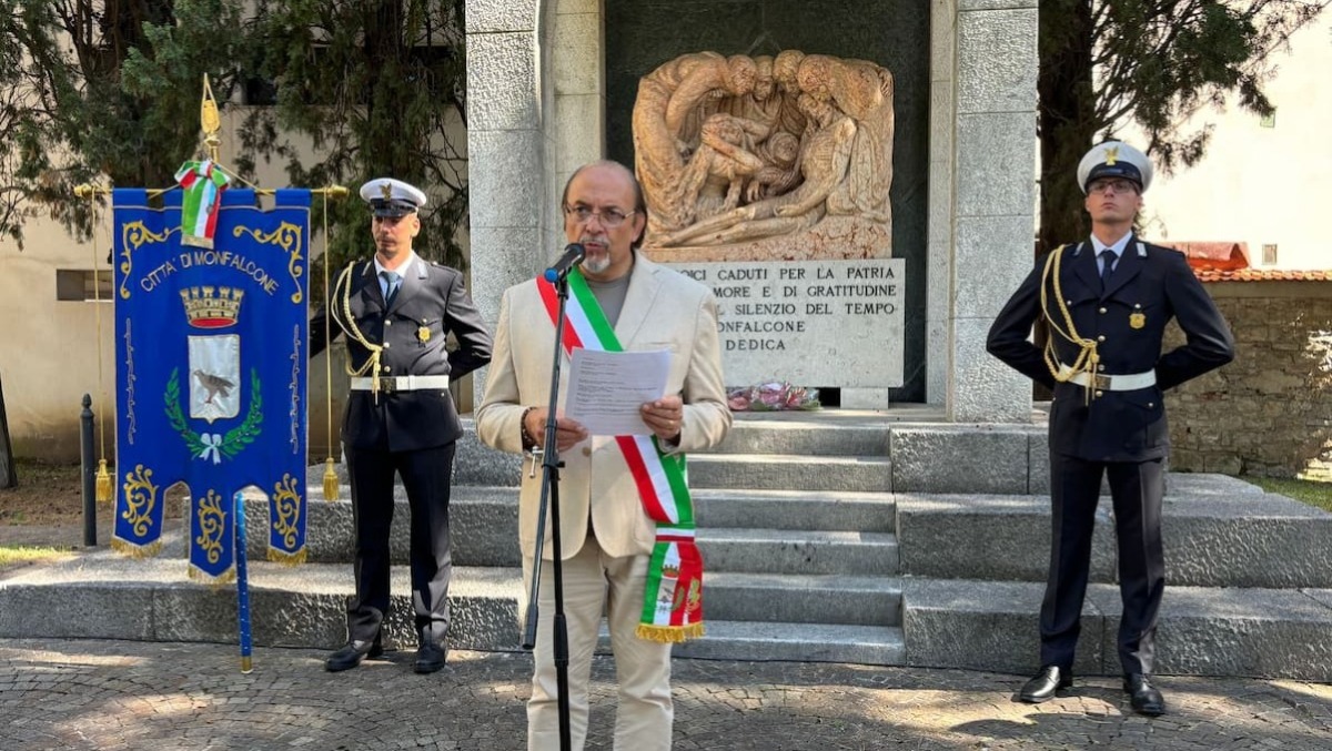 Celebrazione solenne per il 78° anniversario del ritorno di Monfalcone all’Italia -