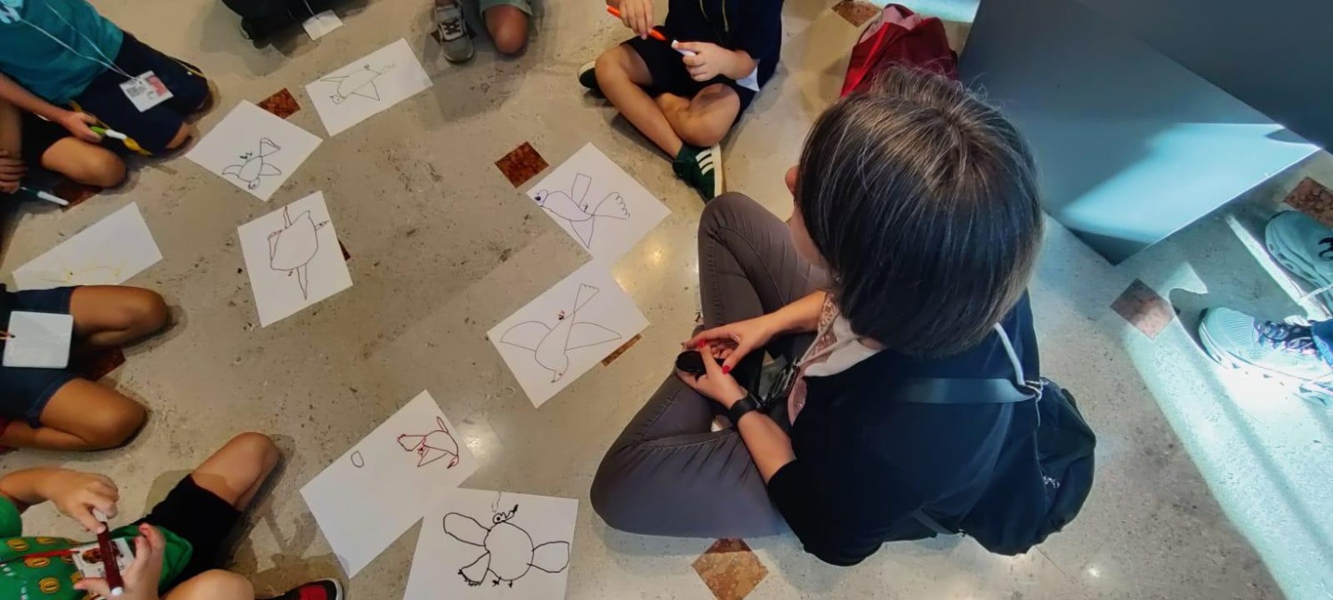 Bambini della scuola dell’infanzia in visita al Museo Postale di Trieste - 