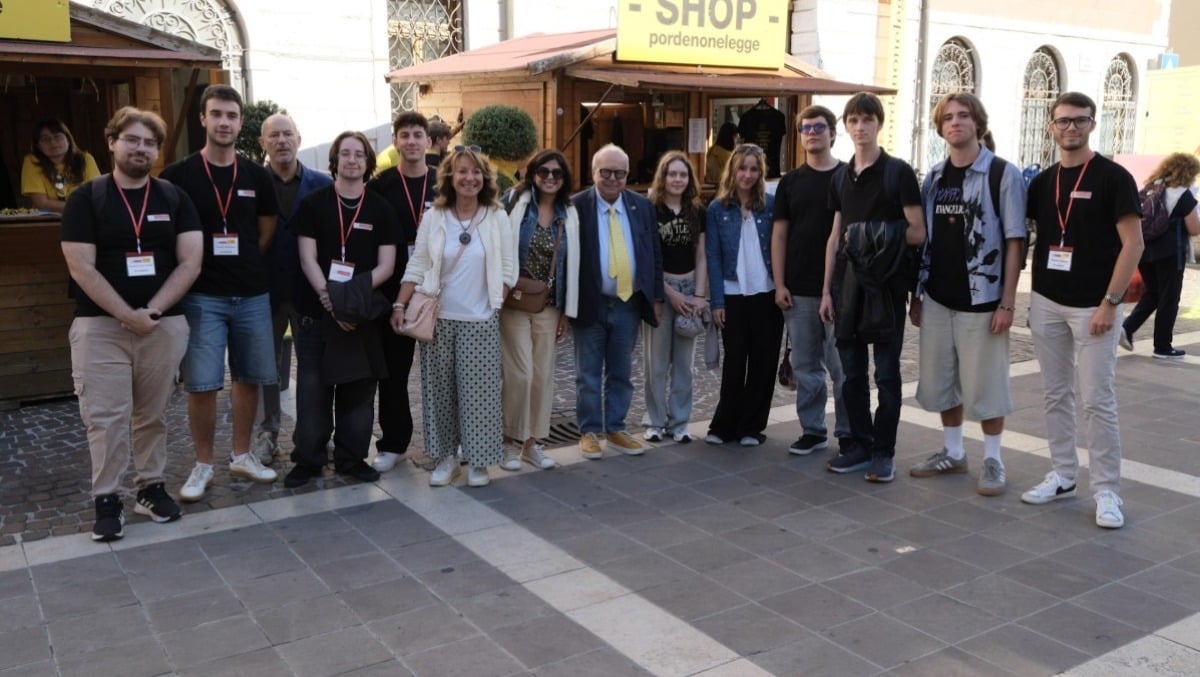 Da Praga a Pordenonelegge: studenti cechi in visita al festival dei libri - 