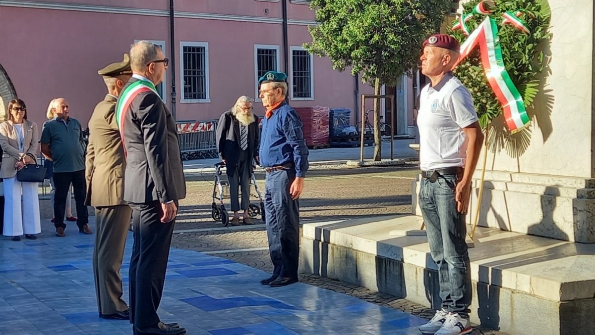 Cerimonia a Portogruaro per gli internati nei campi di concentramento: omaggio a Morassutto - 