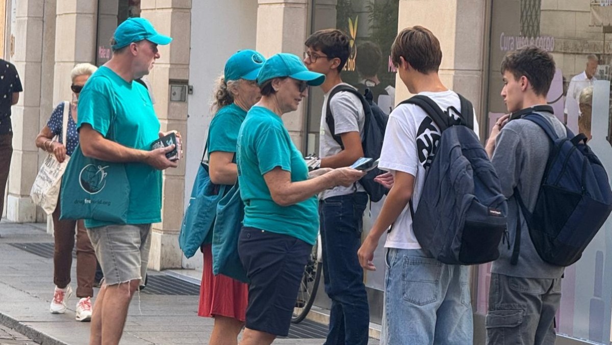Vicenza, distribuiti oltre 20mila opuscoli informativi sui rischi delle droghe - 
