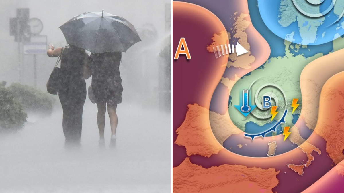 Ultimi giorni di sole: in arrivo maltempo con piogge e temporali per diversi giorni. Quando e dove -