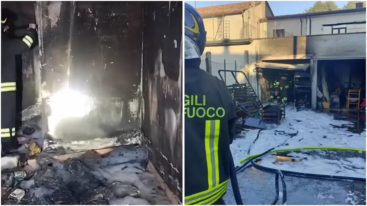 Garage avvolto dalle fiamme: residenti intrappolati in un appartamento, 6 persone al pronto soccorso | VIDEO - 