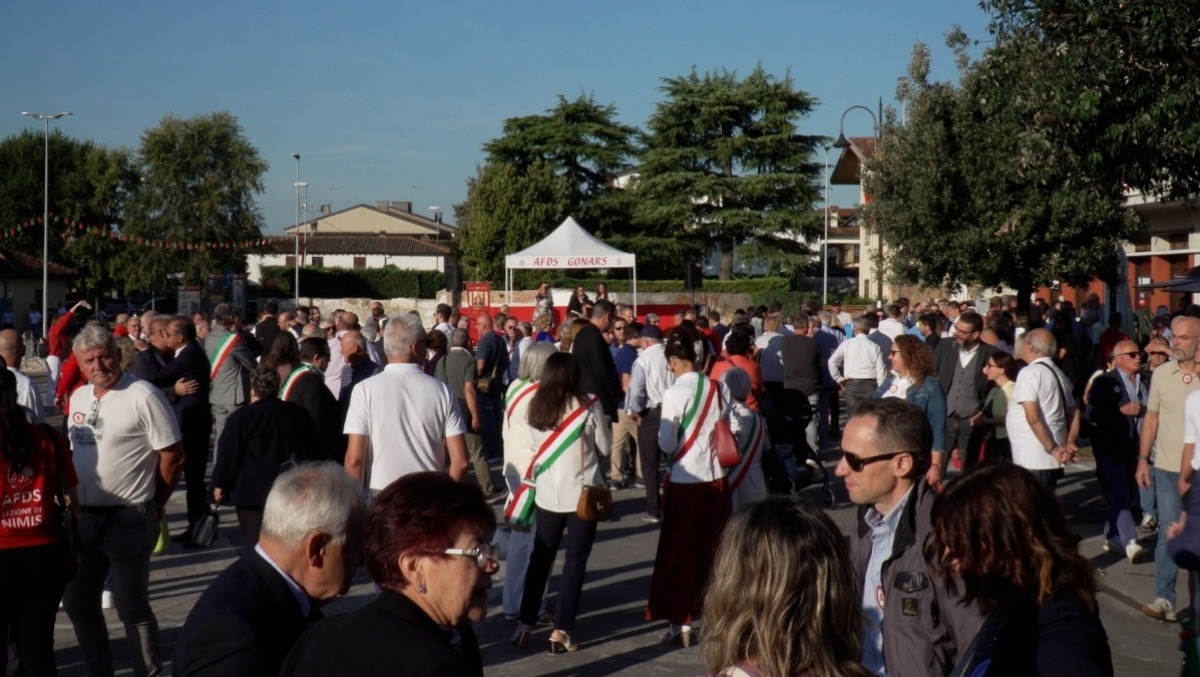 Gonars, successo per il 66° Congresso Afds: premiati oltre 2.200 donatori di sangue -