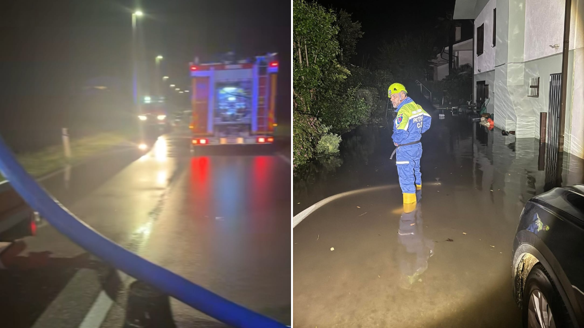 Bomba d’acqua, notte di lavoro per pompieri e Protezione civile tra Aprilia Marittima e Bevazzana