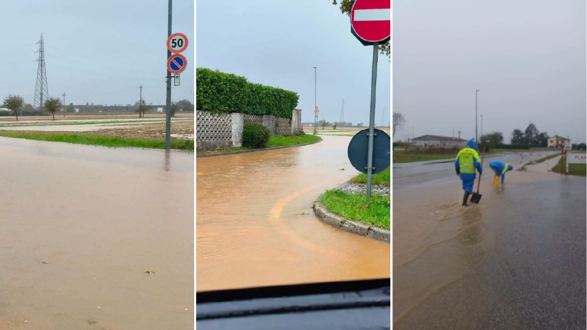 Maltempo in Fvg, oltre 100 mm di pioggia: allagamenti tra Bassa friulana e Isontino | FOTO - 
