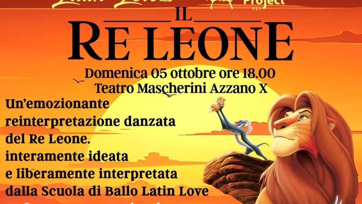 Ad Azzano Decimo la magia del Re Leone danzato dai giovani di Latin Love - 