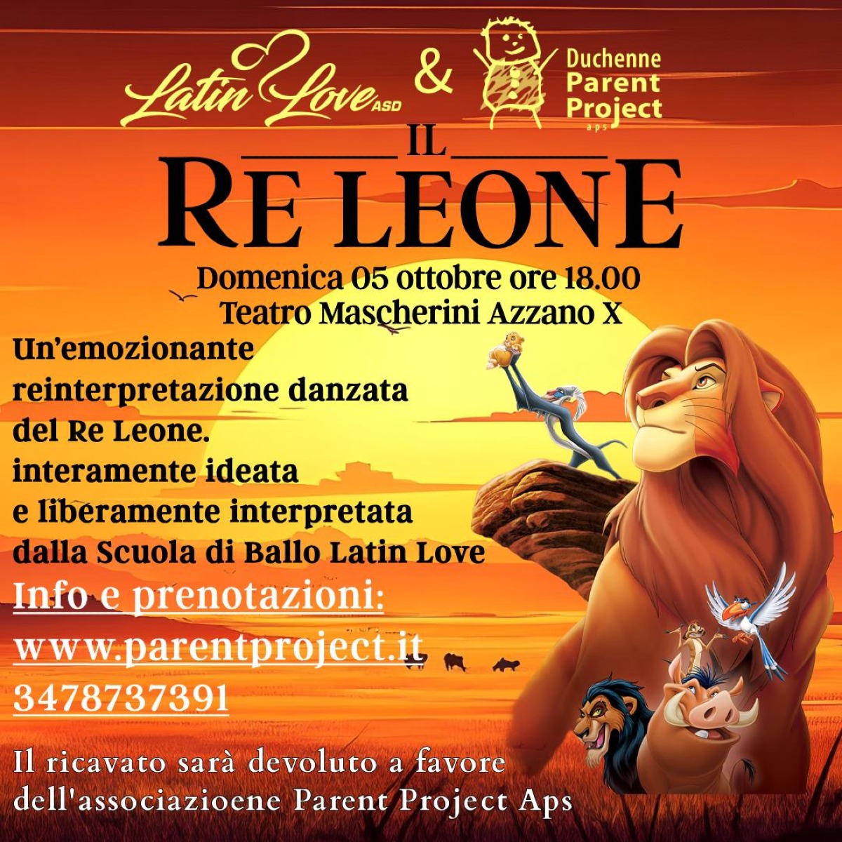 La scuola Latin Love porta in scena il Re Leone: spettacolo di danza e solidarietà - 