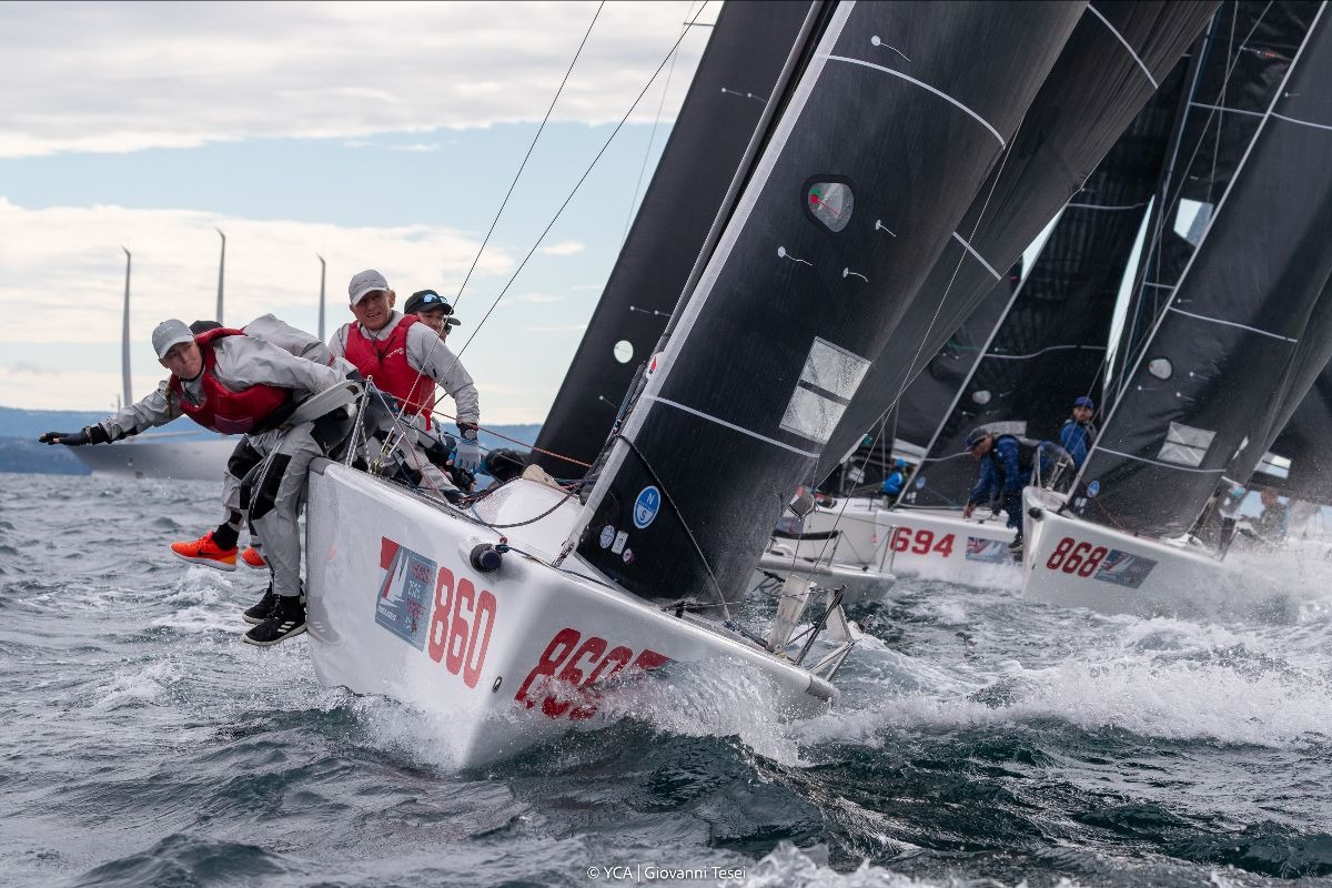 Trieste, emozioni e colpi di scena al Day 2 del Melges 24 World Championship 2025 - 