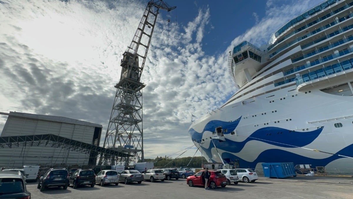 Monfalcone, Fincantieri vara la Star Princess: nuova ammiraglia da record -