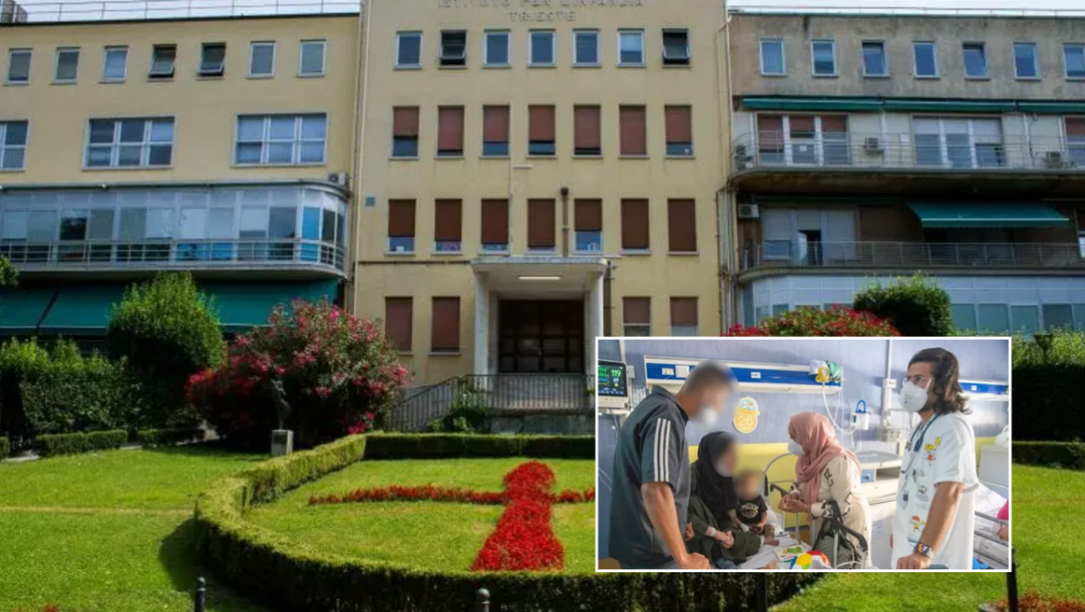 Ferita e in fuga dalla Striscia di Gaza: famiglia accolta a Trieste, due bimbi ricoverati al Burlo - 
