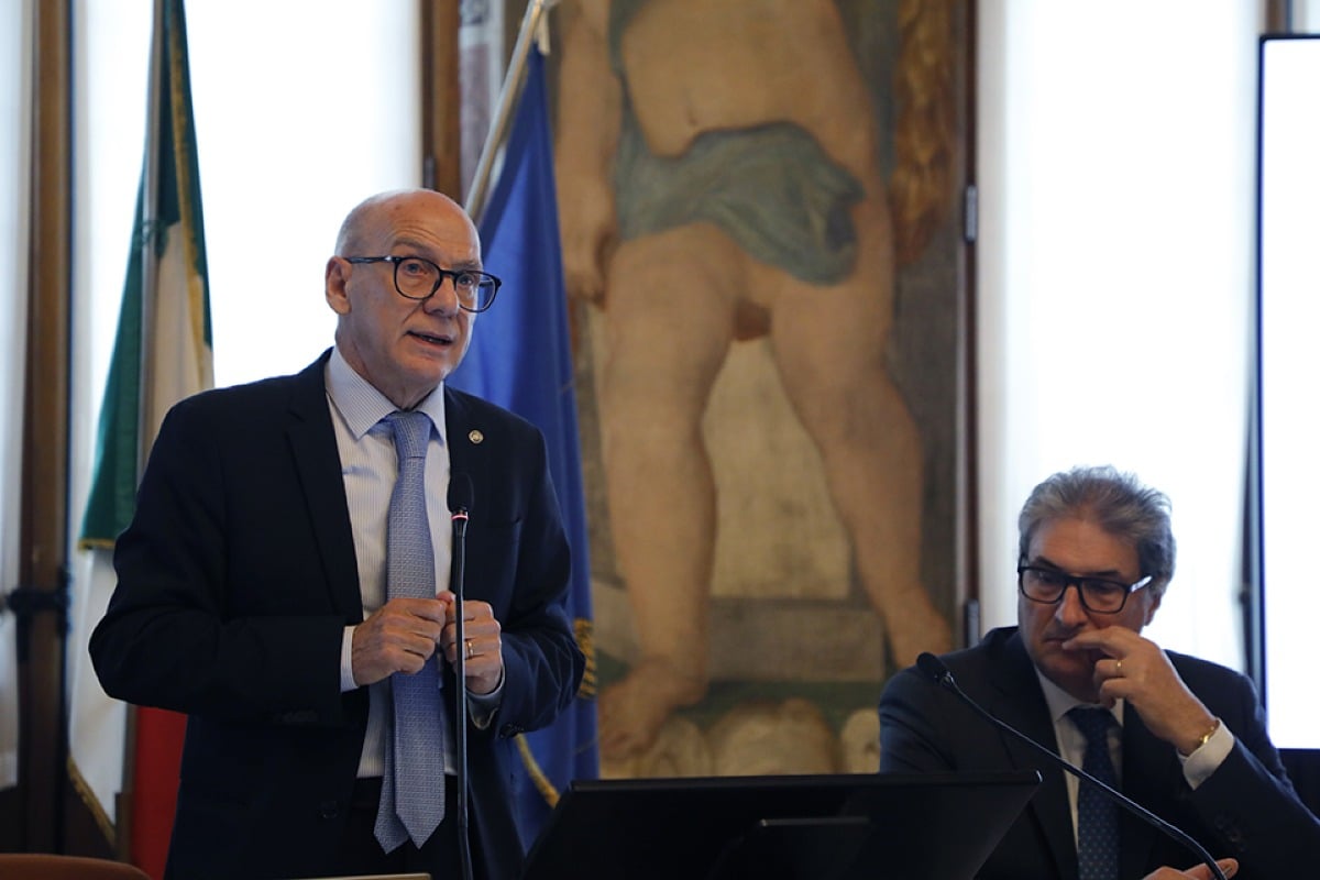 Udine, sei anni alla guida dell’Ateneo per Pinton: bilancio e passaggio di consegne a Montanari - 