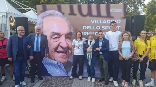 Friuli Doc 2025, inaugurato il Villaggio dello Sport intitolato a Bruno Pizzul