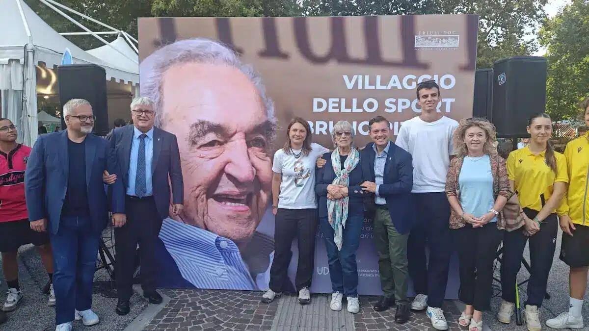Friuli Doc 2025, inaugurato il Villaggio dello Sport intitolato a Bruno Pizzul - 