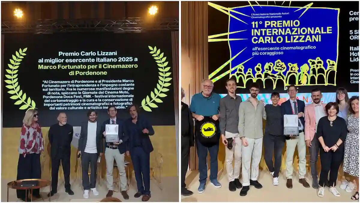 Cinemazero premiato a Venezia: premio Lizzani 2025 per il cinema più coraggioso e innovativo d’Italia -