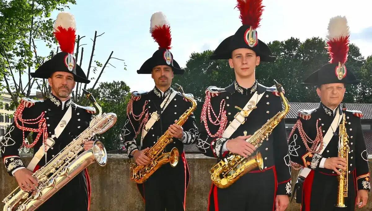 Treviso si accende di sax: apertura con la Banda dei Carabinieri - 