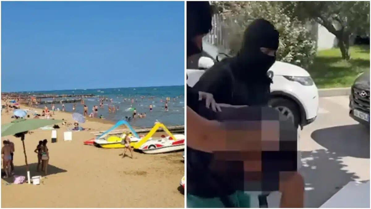 18enne stuprata in spiaggia: l'aggressore è padre di 3 figli. Le immagini delle telecamere: cosa è successo. - 