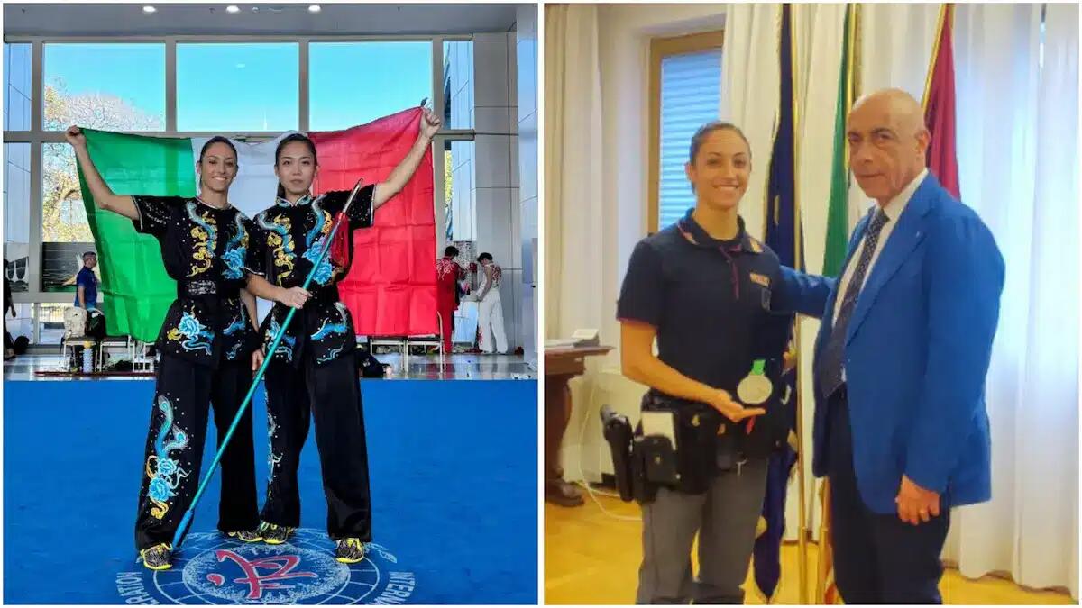 Poliziotta udinese sul podio mondiale di Wushu: medaglia d’argento per l’agente Tartufoli - 