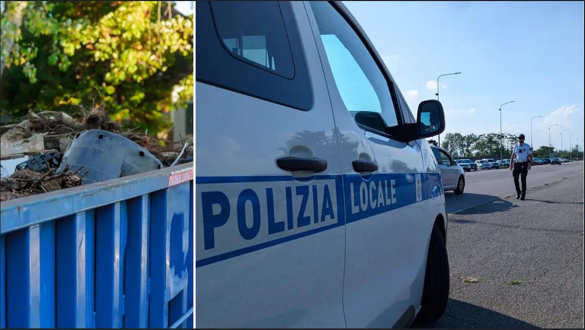 Udine. Sorpresi 2 furgoni carichi di rifiuti pericolosi: due uomini denunciati e mezzi sequestrati -