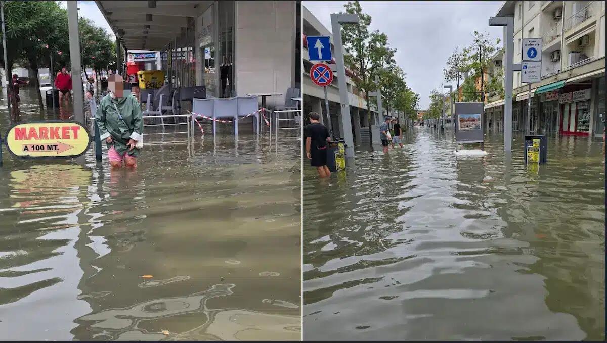 «Bibione sommersa da 245 mm di pioggia»: Luca Zaia dichiara lo Stato di Emergenza - 